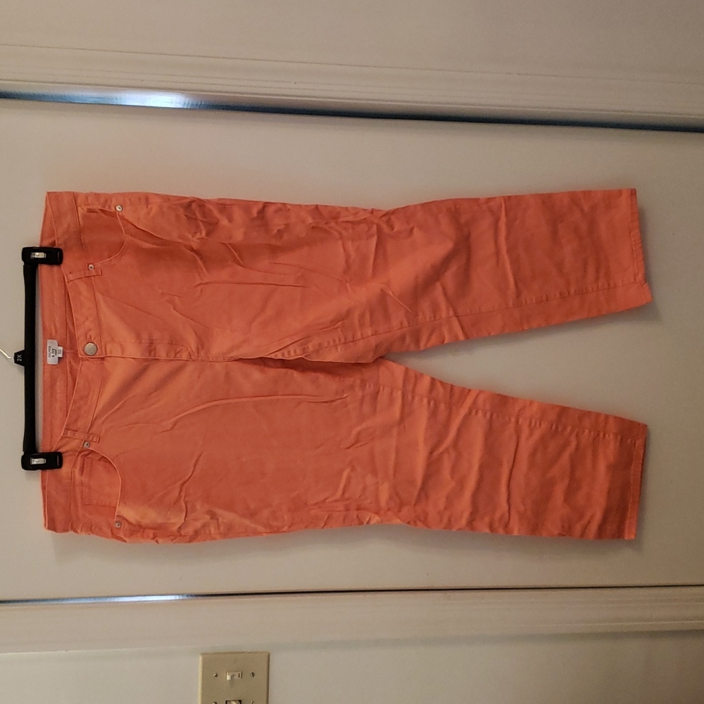 24w peach pants